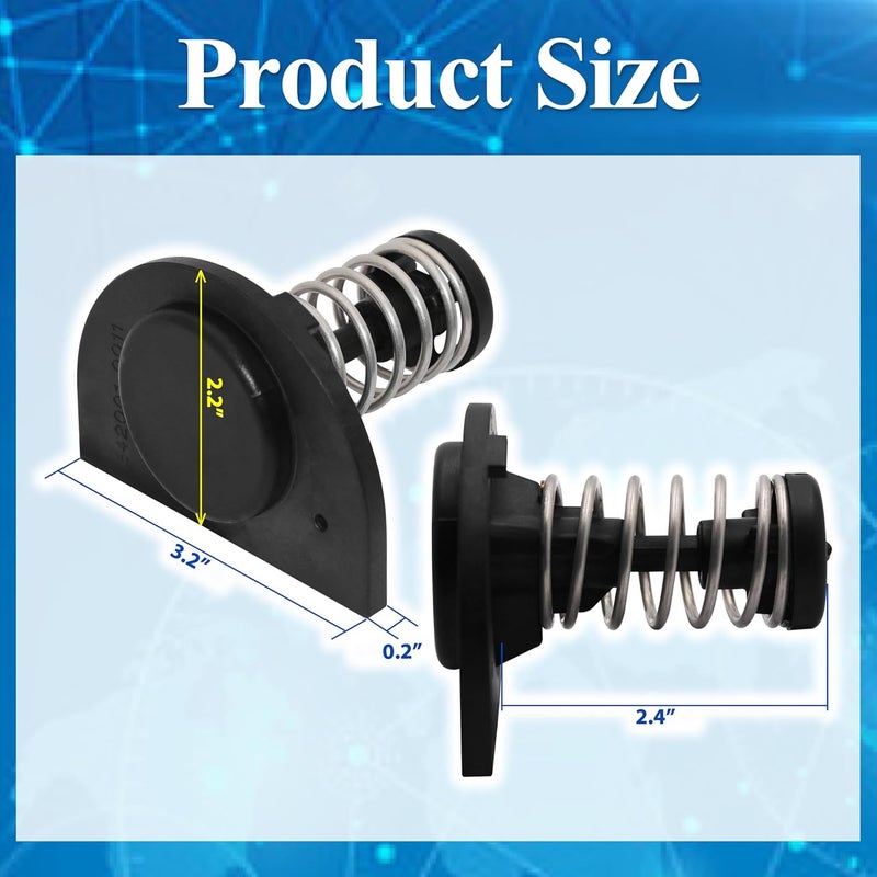 Mulan 77707-0001 Manifold Bypass Valve Replacement Kit Compatible with Sta-Rite Max-E-Therm Pool and Spa Heater, Aftermarket Part - Image 3